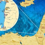 أين يقع البحر الميت على الخريطة
