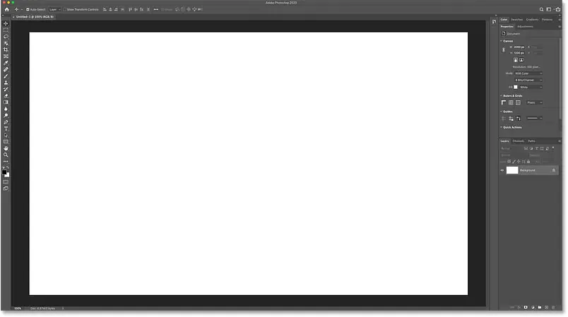 وثيقة Photoshop الأصلية.