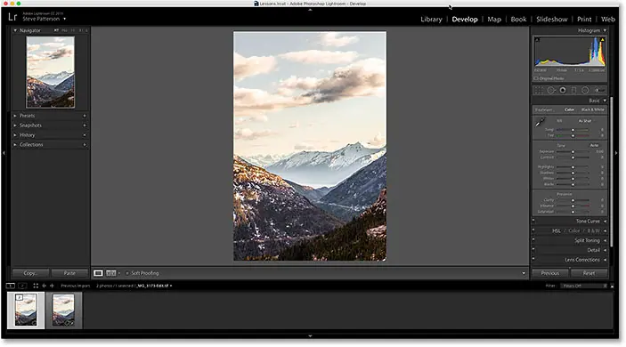 أصبحت تعديلات Photoshop مرئية الآن في Lightroom. 