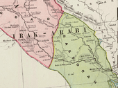 ولاية البصرة في عام 1897. بعد المعاهدة الأنجلو-عثمانية لعام 1913 تم إنشاء الكويت بصفة قضاء يتمتع بحكم ذاتي تابع للدولة العثمانية