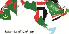أكبر دولة عربية في المساحة